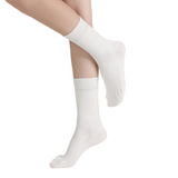 Ash Essential Ribbed Crew Sock 3-Pack | White