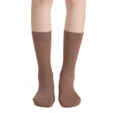 Ash Essential Ribbed Crew Sock 3-Pack | Mocha