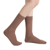 Ash Essential Ribbed Crew Sock 3-Pack | Mocha