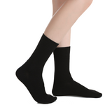 Ash Essential Ribbed Crew Sock 3-Pack | Black