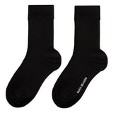 Ash Essential Ribbed Crew Sock 3-Pack | Black