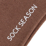 Ash Essential Ribbed Crew Sock 3-Pack | Mocha