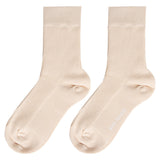 Ash Essential Ribbed Crew Sock 3-Pack | Neutral