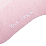 Aliyah Scallop Sparkle Crew Sock | Pink - Sock Season
