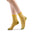Daphne Ruffle Glitter Ankle Sock | Yellow - Sock Season