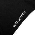 Eva Essential Crew Sock | Black - Sock Season