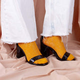 Lola Lace Sock | Yellow - Sock Season