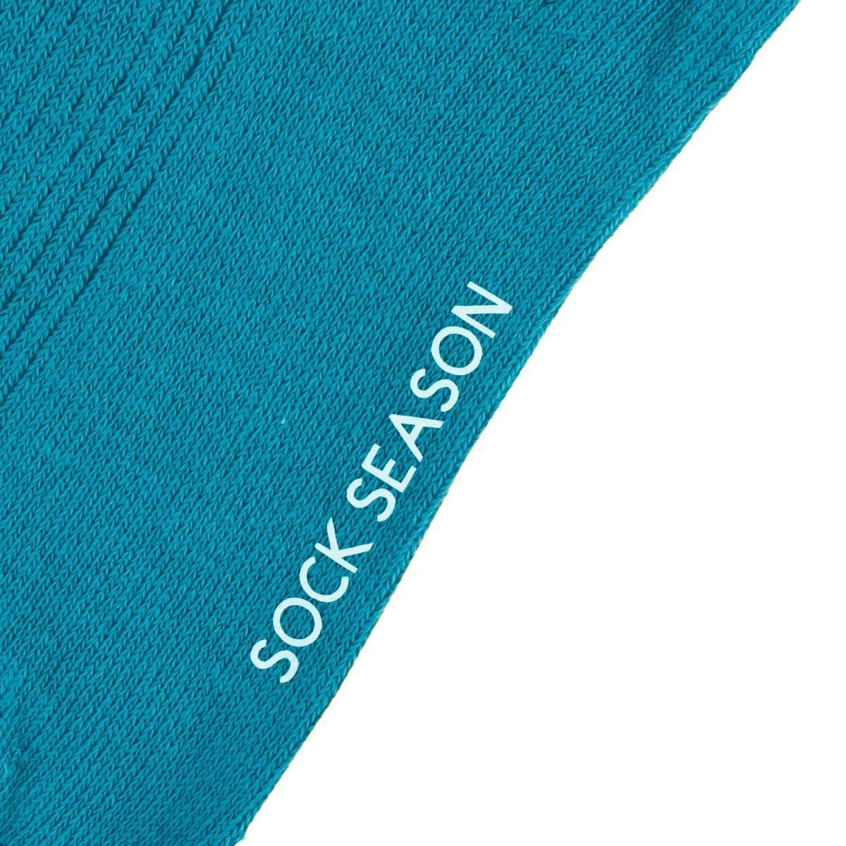 Princess Lulu Ruffle Crew Sock | Blue - Sock Season