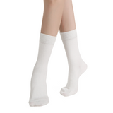 Ash Essential Ribbed Crew Sock 3-Pack | White