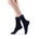Aliyah Scallop Sparkle Crew Sock | Blue - Sock Season