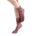 Diamond Sheer Crew Sock | Purple - Sock Season