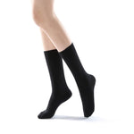 Eva Essential Crew Sock | Black - Sock Season