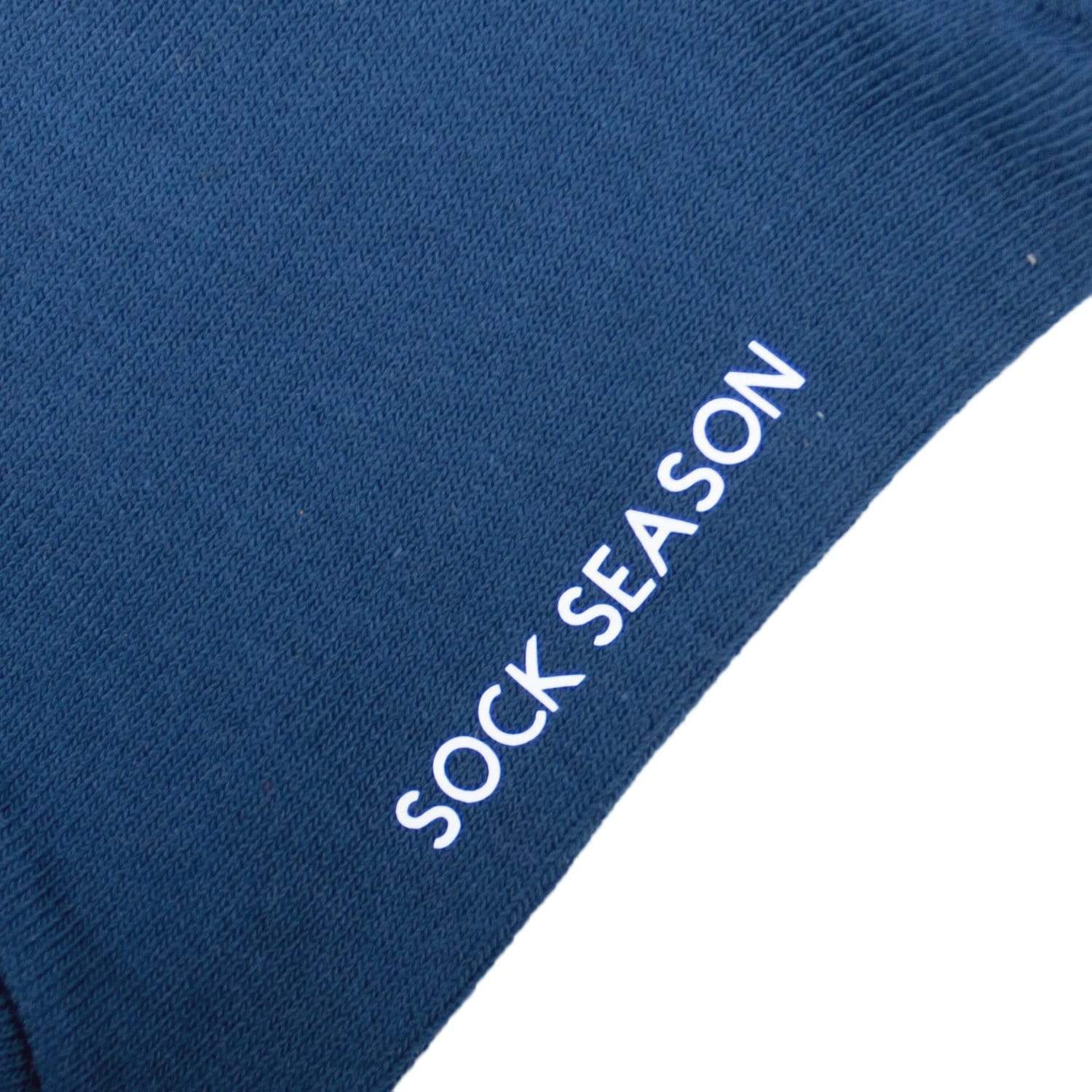 Eva Essential Crew Sock | Blue - Sock Season