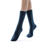 Eva Essential Crew Sock | Blue - Sock Season