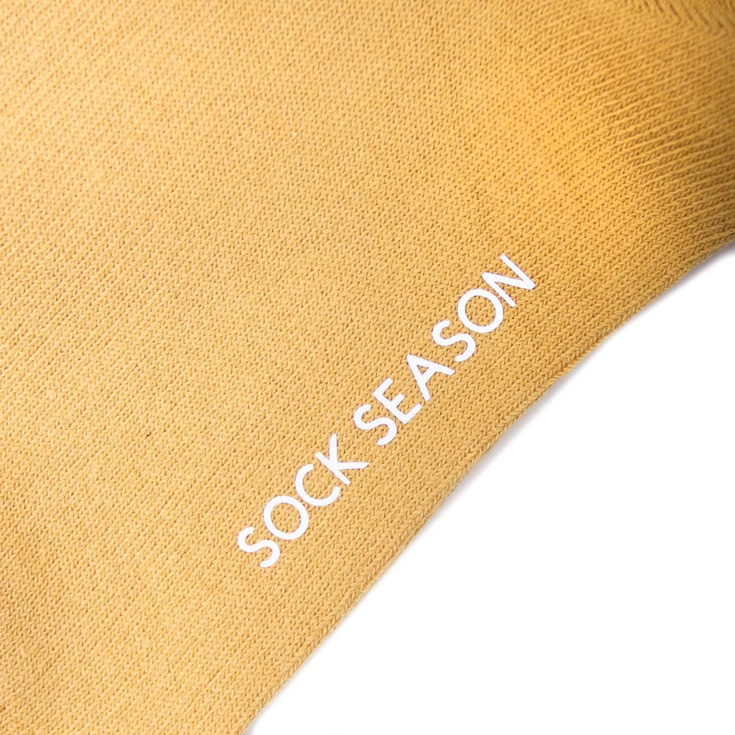 Eva Essential Crew Sock | Yellow - Sock Season
