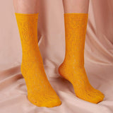 Lola Lace Sock | Yellow - Sock Season