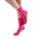 Neverminder Slouch Sheer Crew Sock | Fuchsia - Sock Season
