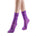 Neverminder Slouch Sheer Crew Sock | Purple - Sock Season
