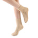Polly Fuzzy Crew Sock | Beige - Sock Season